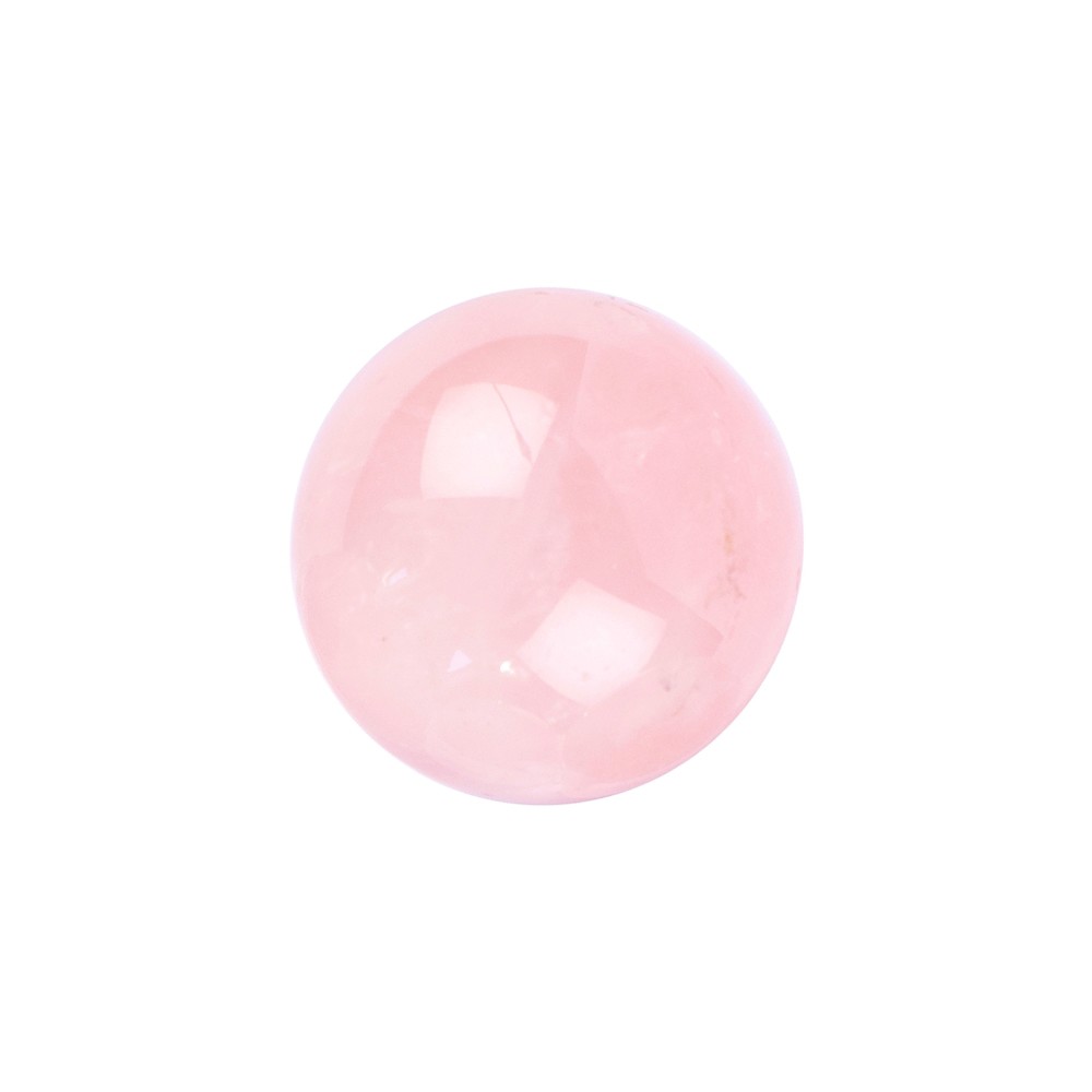 Perle di Quarzo rosa, 2,5 - 3,3 cm (500 UC) | grossista gemme e pietre curative