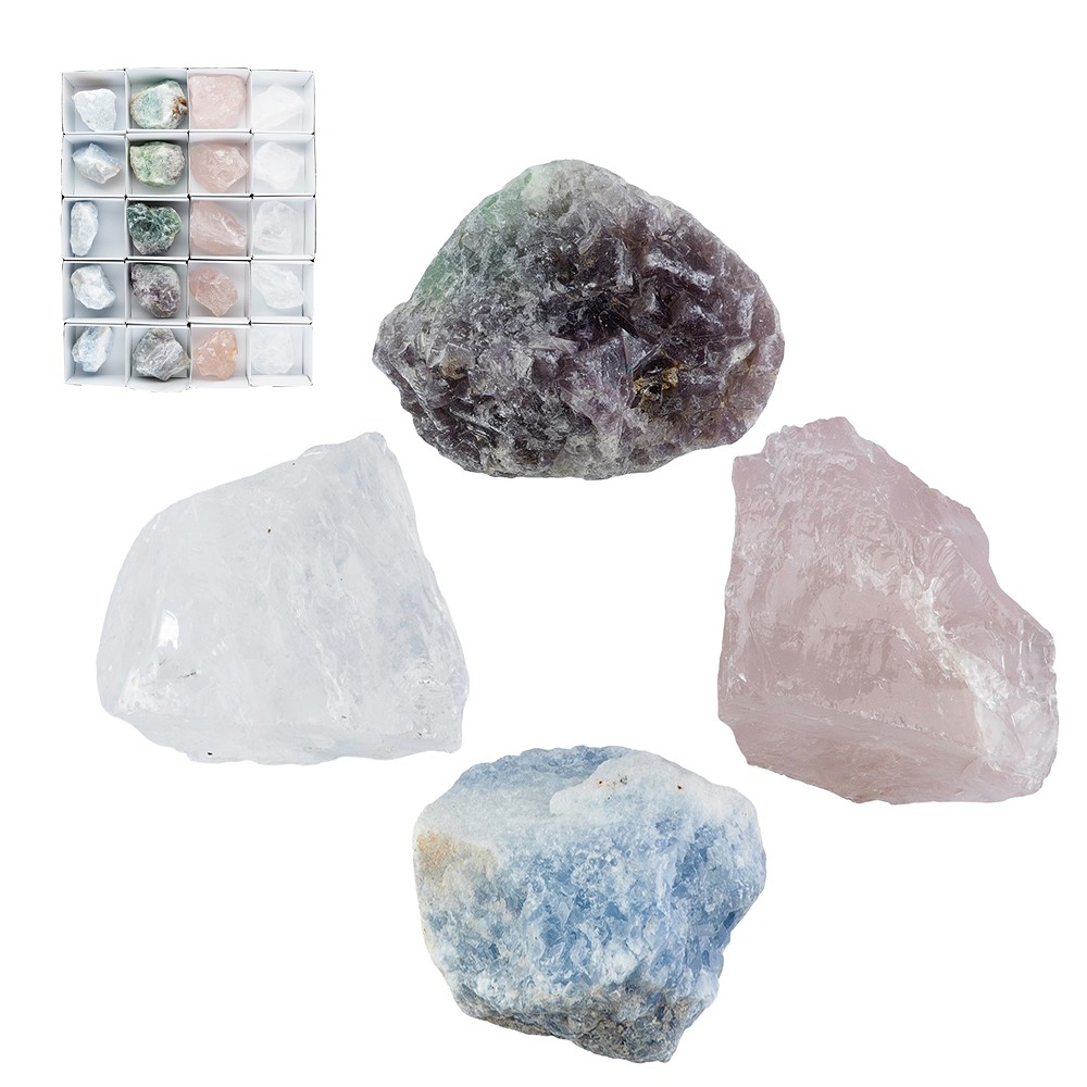 Pierres brutes Madagascar Start-Set 1 (20 pcs/UC) | Marco Schreier