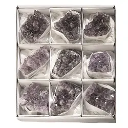 0901201009 Stufen Amethyst (Brasilien), 07 - 08cm (9 St./VE) | Marco Schreier