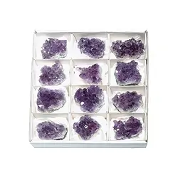 0901201012 Clusters Amethyst (Brazil), 05 - 07cm (12 pcs./ PU) | Marco Schreier