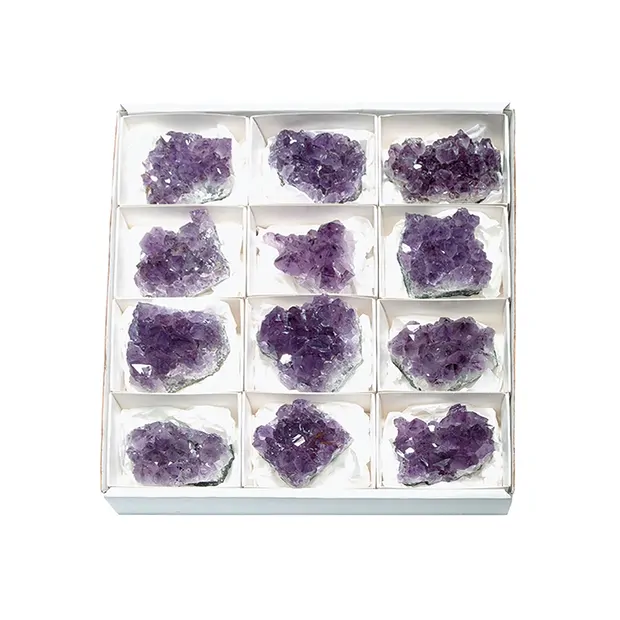 Clusters Amethyst (Brazil), 05 - 07cm (12 pcs./ PU) | Marco Schreier
