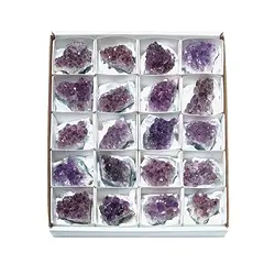 0901201020 Stufen Amethyst (Brasilien), 04 - 05cm (20 St./VE) | Marco Schreier