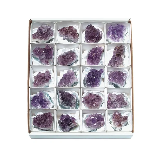 Clusters Amethyst (Brazil), 04 - 05cm (20 pcs./ PU) | Marco Schreier
