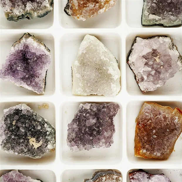 Stufen Amethyst (Uruguay) C, 05cm (12 St./VE) | Edelsteine, Heilsteine & Schmuck