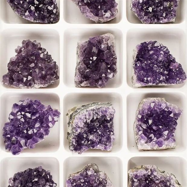 Clusters Amethyst AB (Uruguay), 05cm (12 pcs./ PU) | Marco Schreier