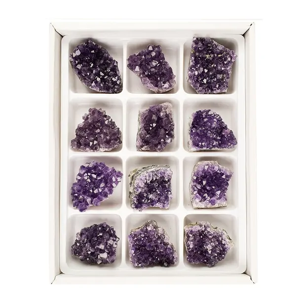Clusters Amethyst AB (Uruguay), 05cm (12 pcs./ PU) | Marco Schreier