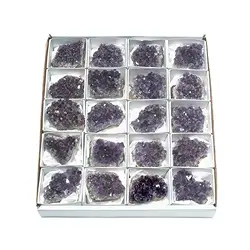 0901201120 Clusters Amethyst A (Uruguay), 05cm (20 pcs./ PU) | Marco Schreier
