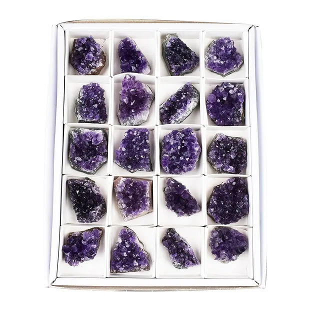 Clusters Amethyst (Uruguay) AB, 04-05cm (20 pcs./ PU) | Marco Schreier