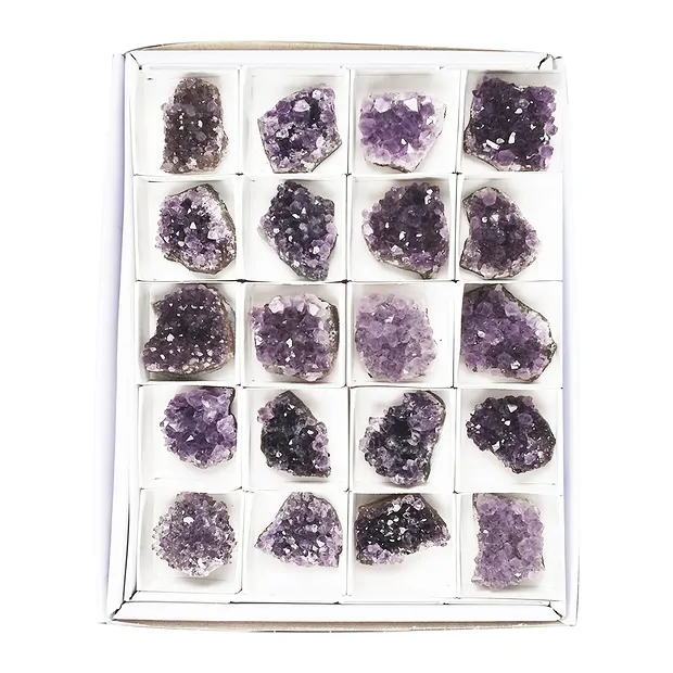 Stufen Amethyst BC (Uruguay),  04 - 05cm (20 St./VE) | Marco Schreier