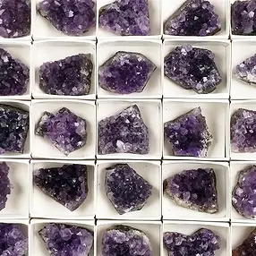 Stufen Amethyst (Uruguay) AB, 03cm (30 St./VE) | Marco Schreier