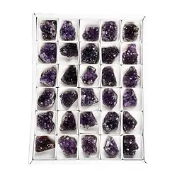 0901201131 Clusters Amethyst (Uruguay) AB, 03cm (30 pcs./ PU) | Marco Schreier