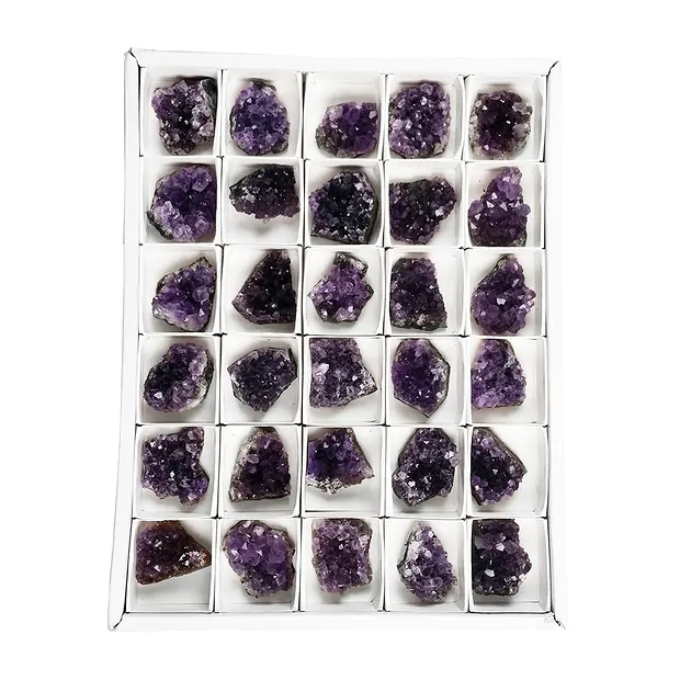 Clusters Amethyst (Uruguay) AB, 03cm (30 pcs./ PU) | Marco Schreier
