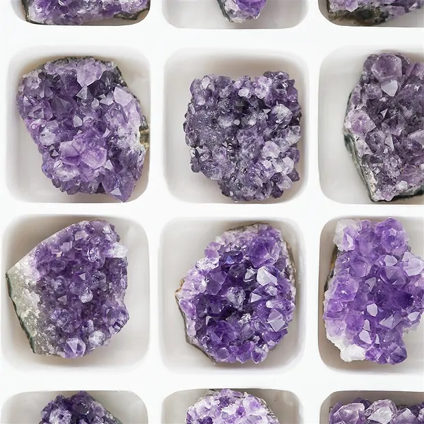 Stufen Amethyst (Uruguay) B, 03cm (30 St./VE) | Edelsteine, Heilsteine & Schmuck