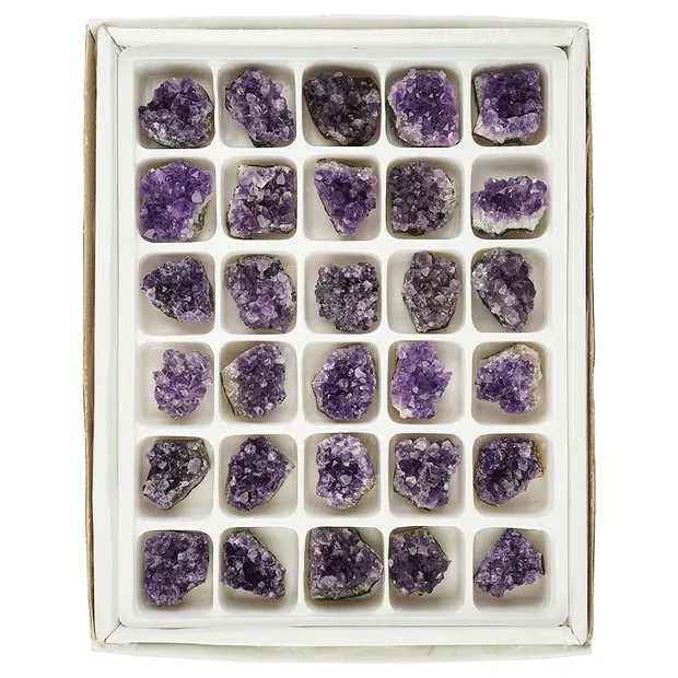 Stufen Amethyst (Uruguay) B, 03cm (30 St./VE) | Edelsteine, Heilsteine & Schmuck