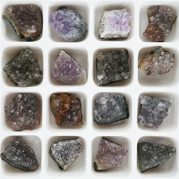Stufen Amethyst (Uruguay) C, 02cm (48 St./VE) | Edelsteine, Heilsteine & Schmuck