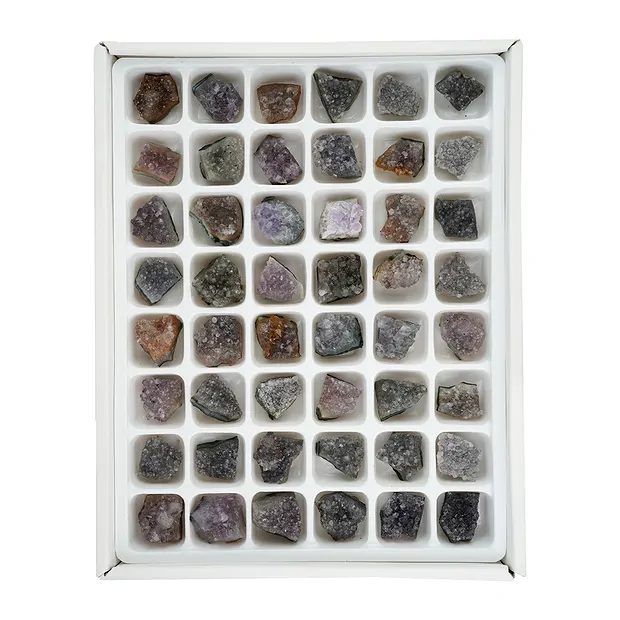 Stufen Amethyst (Uruguay) C, 02cm (48 St./VE) | Edelsteine, Heilsteine & Schmuck