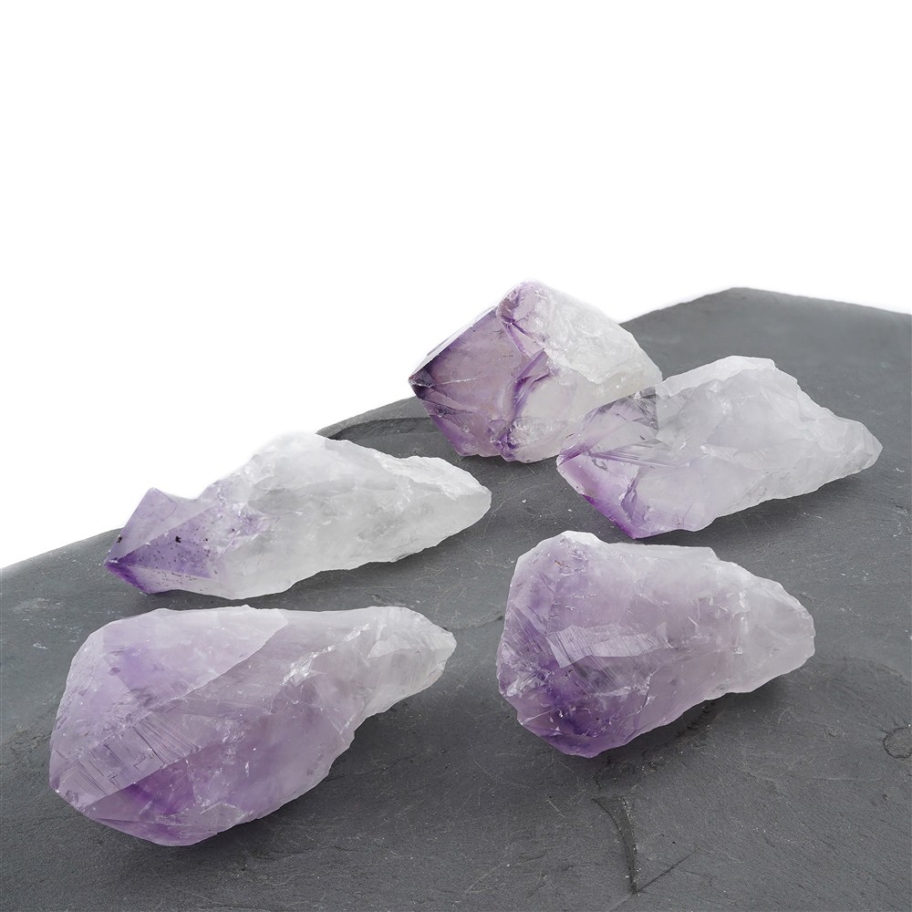 Spitzen Amethyst, 07cm (12 St./VE) | Großhandel Edelsteine, Heilsteine & Schmuck