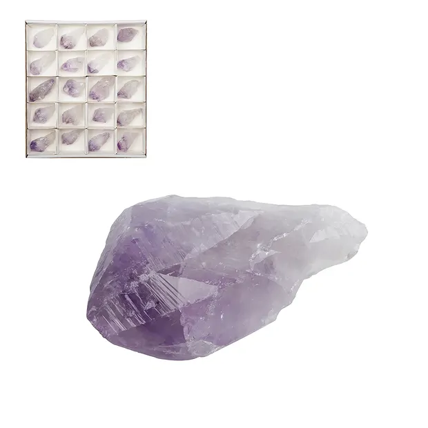 Points Amethyst, 07cm (12 pcs./ PU) | wholesaler gems, healing stones & jewelry