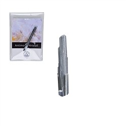 09019301 Antimonita cristal, 05 - 07cm (peque&#xF1;o), con inserto en bolsita | Marco Schreier