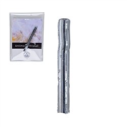 09019302 Antimonita cristal, 07 - 09cm (mediana), con inserto en bolsita | Marco Schreier