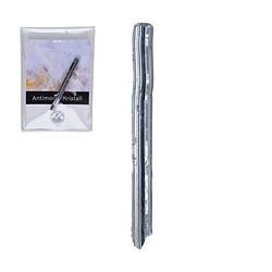 09019303 Antimonita cristal, 08 - 10cm (grande), con inserto en bolsita | Marco Schreier