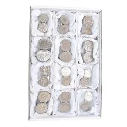 0902301012 Aragonita (Recorte de Eichenberg), 03.5 - 05.0cm (12 unid./paquete) | Marco Schreier