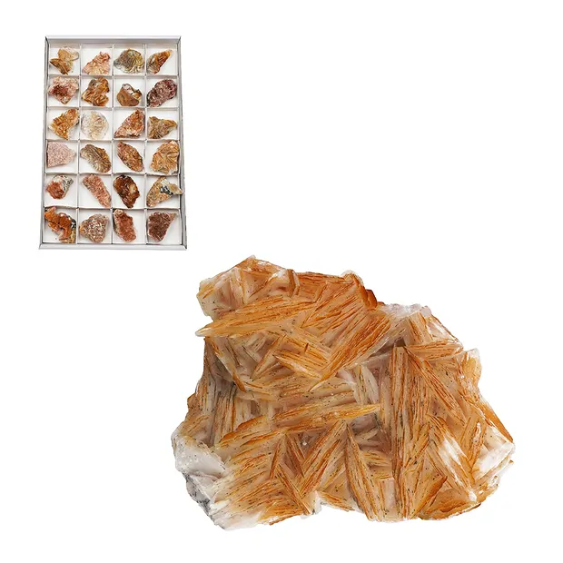 Gradini di Barite, 4,0 - 7,0 cm (24 pz./ UC) | grossista gemme e pietre curative