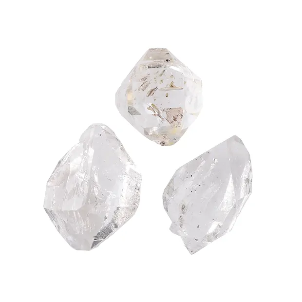 Crystal Herkimer type (Pakistan), 10-12mm | wholesaler gems & healing stones