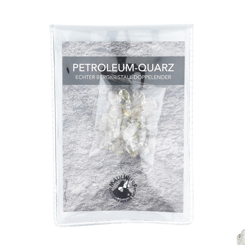 Petroleum quartz with insert in pouch, 10g  | wholesaler gems & healing stones