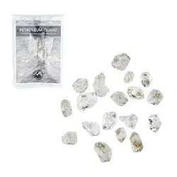090350014 Petroleum quartz with insert in pouch, 10g  | wholesaler gems & healing stones
