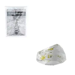 090350017 Petroleum quartz with insert in pouch, 1.0 - 1.2 cm | Marco Schreier