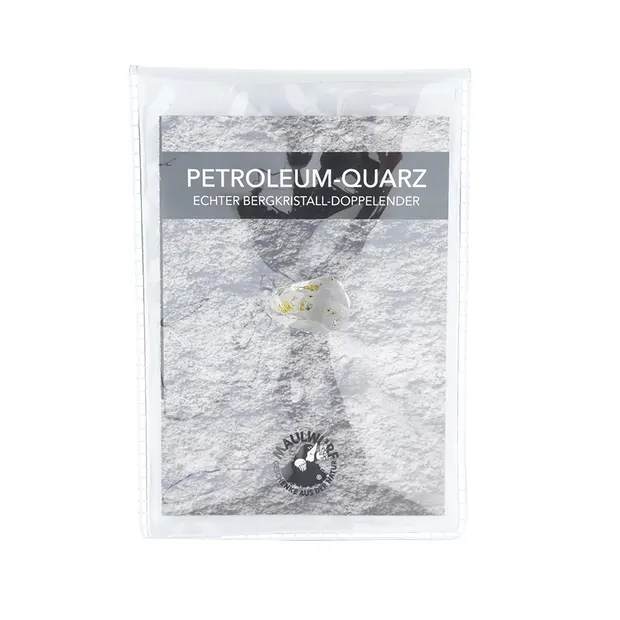 Quartz de pétrole avec encart en pochette, 1,2 - 1,4cm | Marco Schreier