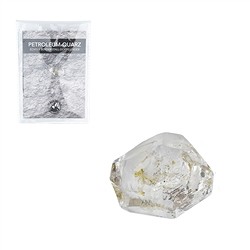 090350018 Petroleum quartz with insert in pouch, 1.2 - 1.4 cm | Marco Schreier