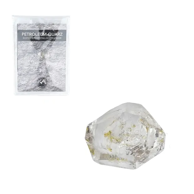 Quartz de pétrole avec encart en pochette, 1,2 - 1,4cm | Marco Schreier