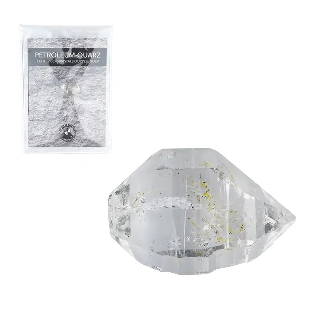 Quartz de pétrole avec encart dans une pochette, 1,4 - 1,6cm | Marco Schreier