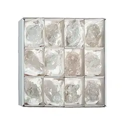 0903501012 Rock Crystal Clusters, 06 - 07cm (12 pcs./ PU) | gems, healing stones & jewelry