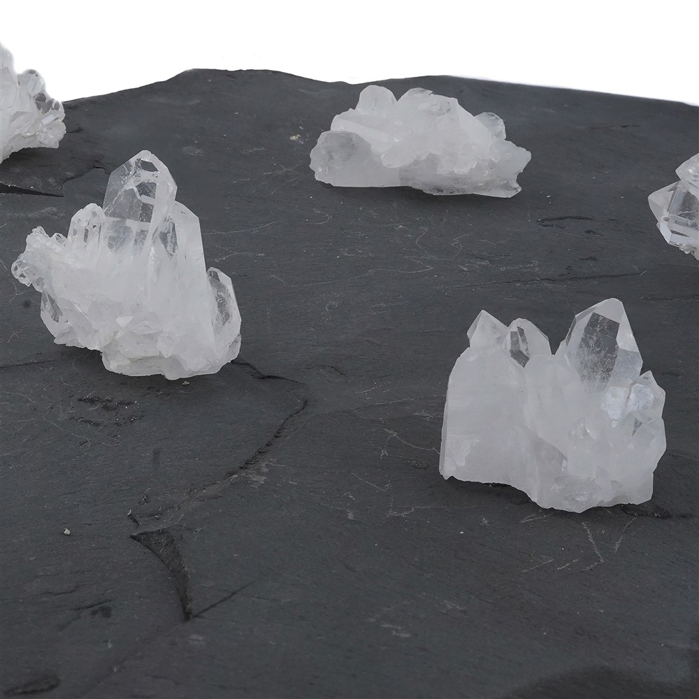 Touffes, pointes, Faden-quartz Cristal de roche, 04 - 06cm (35 pcs/UC) | Marco Schreier