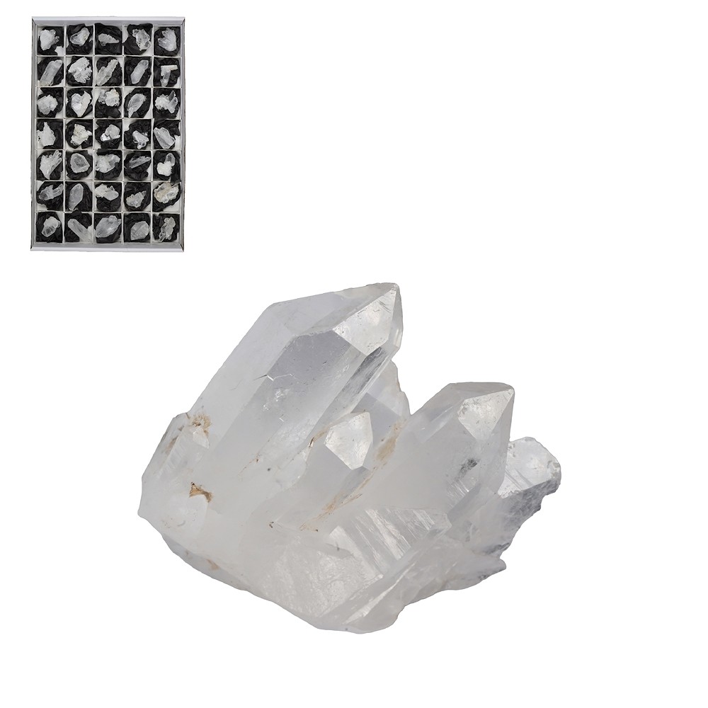 Touffes, pointes, Faden-quartz Cristal de roche, 04 - 06cm (35 pcs/UC) | Marco Schreier