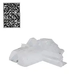 0903501054 Touffes, pointes, Faden-quartz Cristal de roche, 03 - 05cm (54 pcs/UC) | Marco Schreier