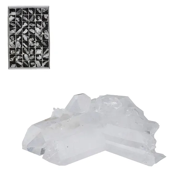 Gradini, punte, filiforme in Cristallo di rocca, 03 - 05cm (54 pz./ UC) | Marco Schreier