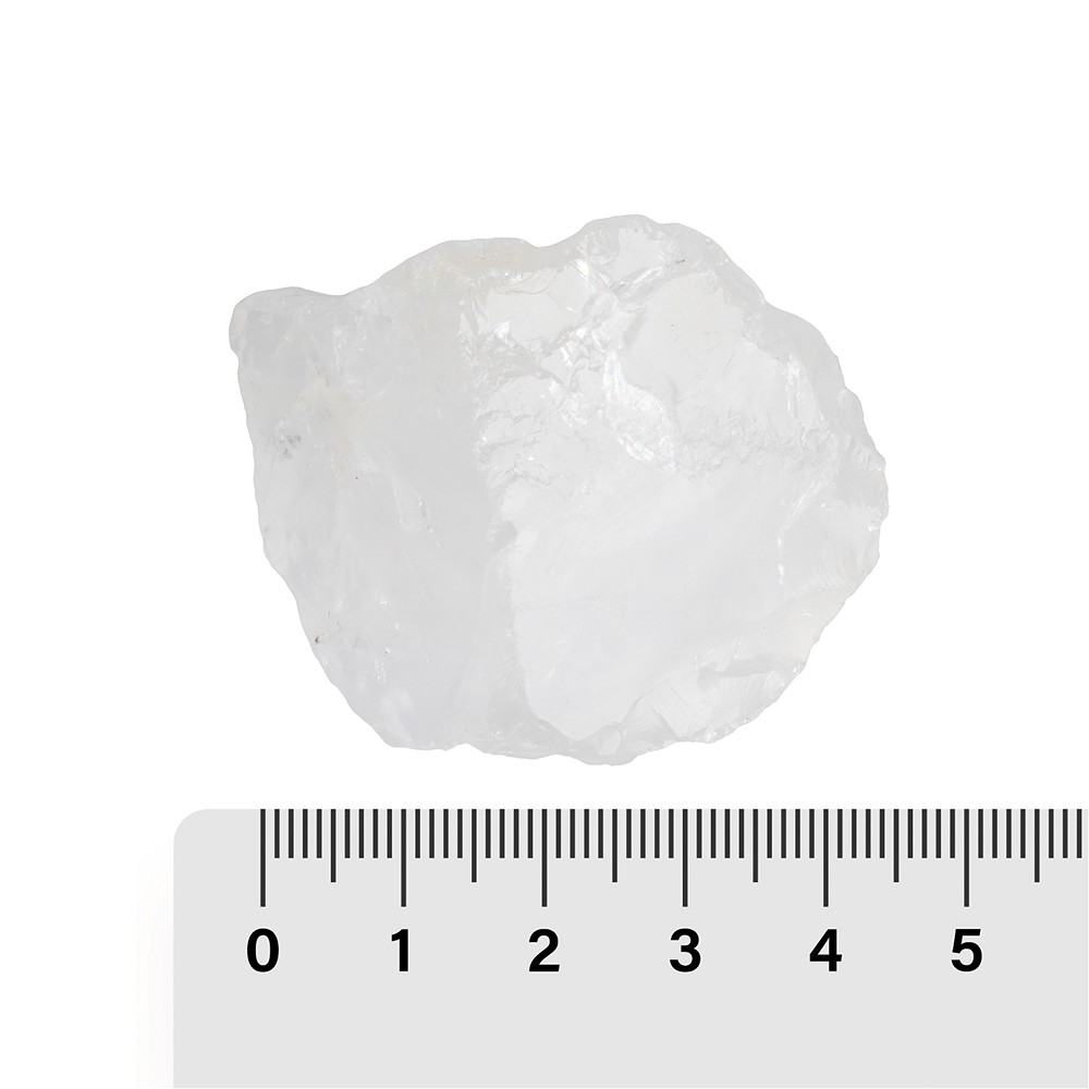 Mini-Flat Rock Crystal rough stones, 4.0 - 5.0cm (12 - 15 pcs./ PU) | Marco Schreier