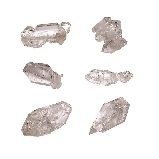 Fadenquarz, 3,5 - 5,0cm (6 St./VE) | Großhandel Edelsteine, Heilsteine & Schmuck