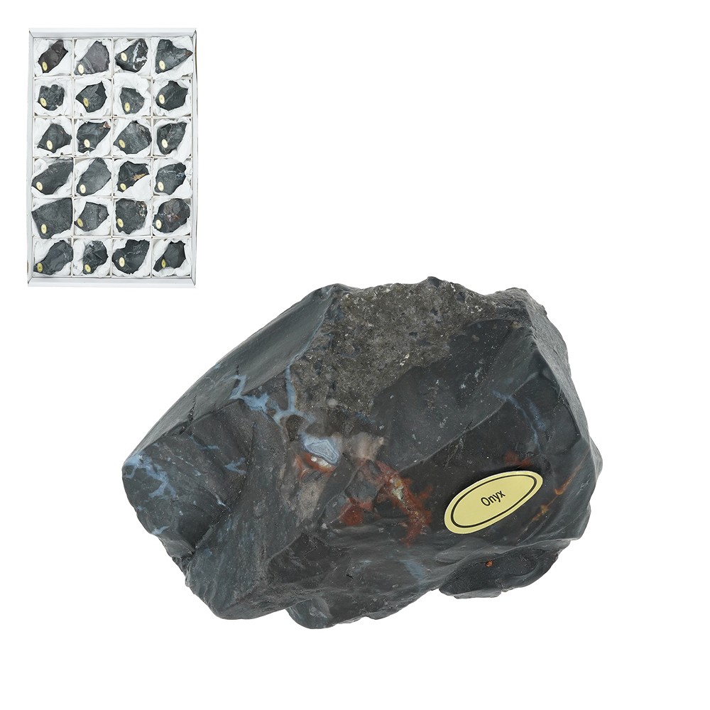 Onyx rough stones (natural), 05 - 06cm (24 pcs/PU) | Marco Schreier