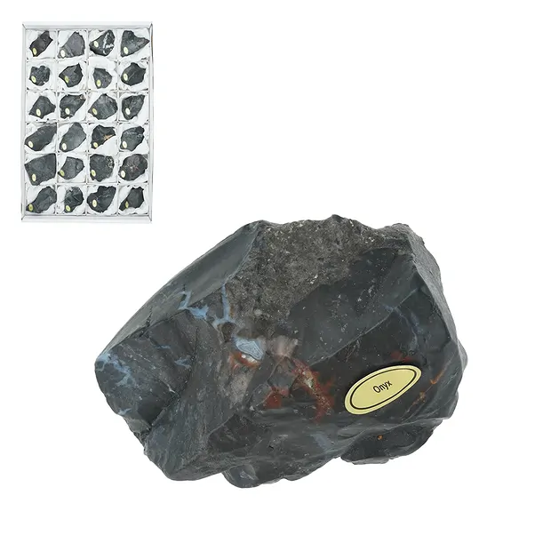 Onyx rough stones (natural), 05 - 06cm (24 pcs/PU) | Marco Schreier