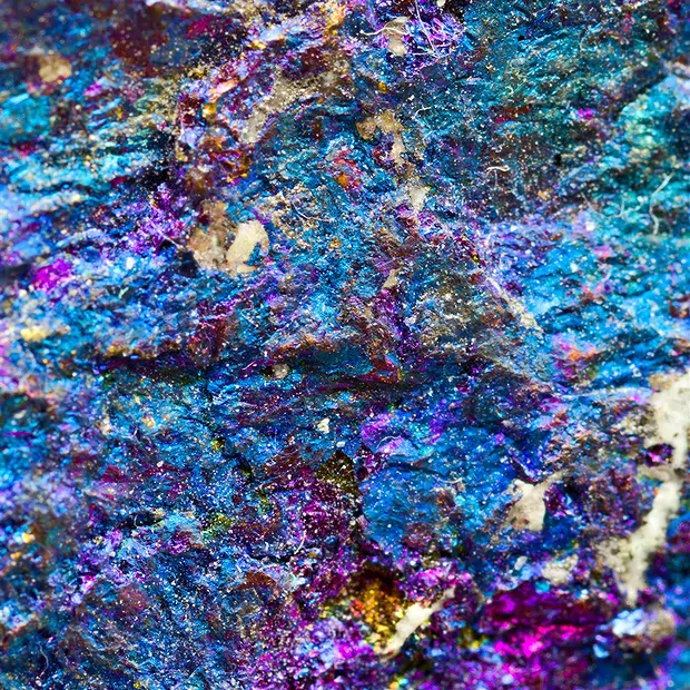 Pierres brutes Chalcopyrite, 03 - 04cm (env. 6kg/UC) | Marco Schreier