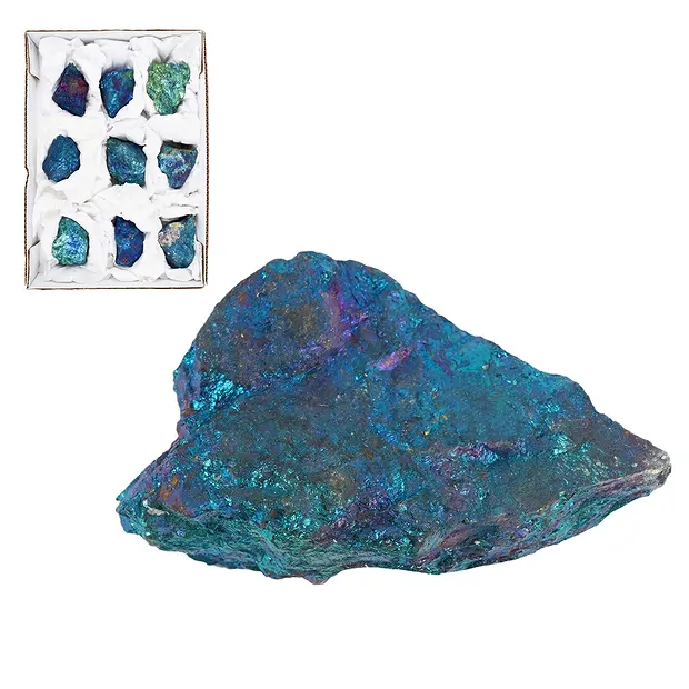 Rohsteine Chalkopyrit, 6 - 9cm (9 St./VE) | GH Edelsteine, Heilsteine & Schmuck