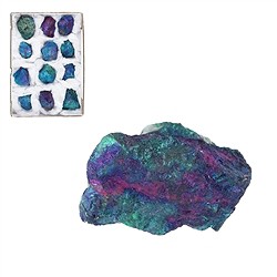 0904702012 Rohsteine Chalkopyrit, 5 - 8cm (12 St./VE) | GH Edelsteine, Heilsteine &amp; Schmuck