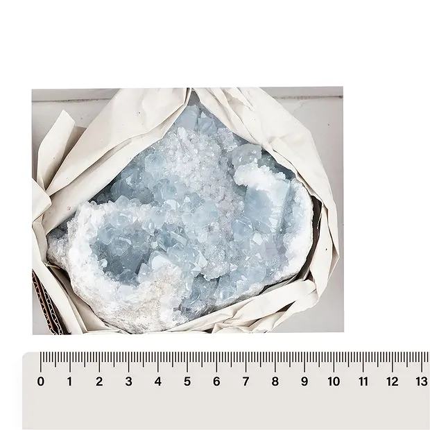 Stufen Coelestin A, 12 - 17cm (4 St./VE) | GH Edelsteine, Heilsteine & Schmuck