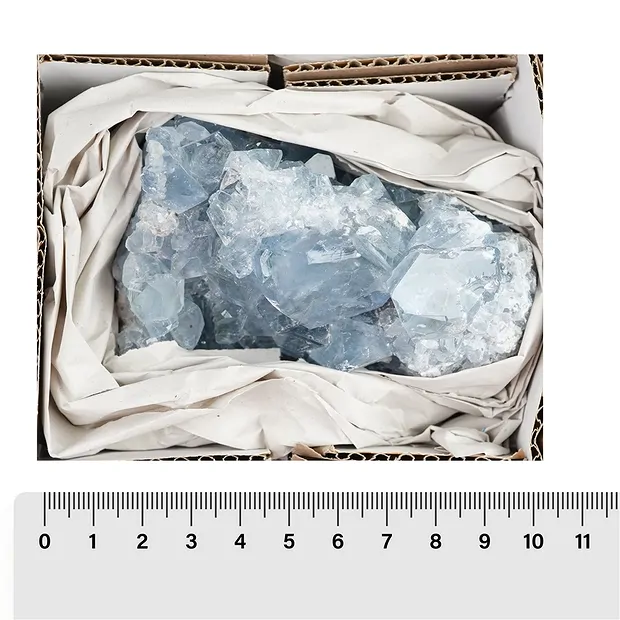 Stufen Coelestin A, 10 - 15cm (6 St./VE) | GH Edelsteine, Heilsteine & Schmuck