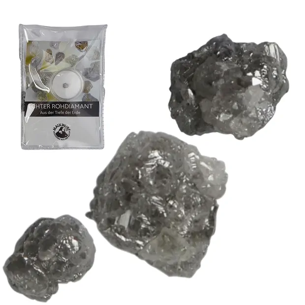 Rohdiamant (3 St./Set) | Schreier Großhändler Edelsteine, Heilsteine & Schmuck
